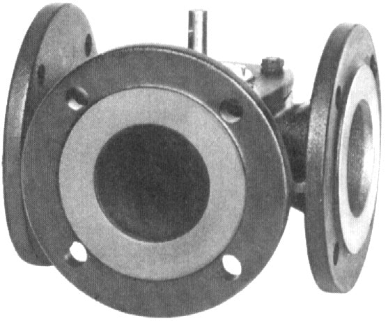 Siemens 3-Wege-Mischventil (Drehschieber), VBF21.50