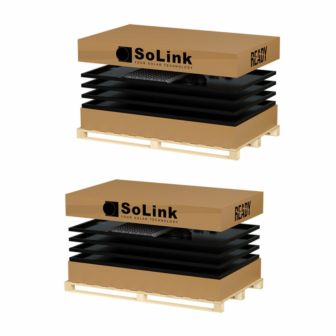 SoLink Ready 1500 - Monofase WiFi – Photovoltaik-Wechselrichter-Set (ohne Speicher), Wechselrichter 3 kW, Wechselstrom, WLAN