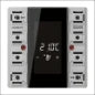 JUNG AL2502TSAD Bedienelement / Zentralplatte Schalterprogramm 70 mm