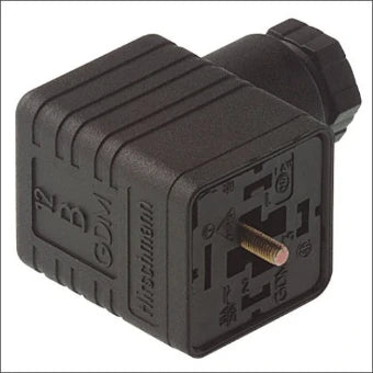 BELDEN 931236100 Rechthoekige connector, set (industrieconnector) 30.5 mm