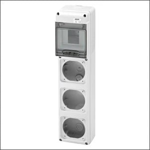 GEWISS GW68001N CEE-contactdoos combinatie (IEC 60309) 430 mm