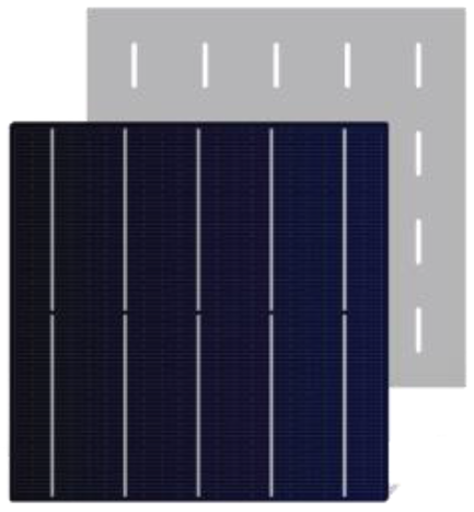 Allesun - Zellen - 5BB 158.75 Mono Facial Solar Cell 5 - Art. 27019