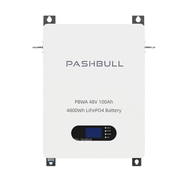 5KWh Solar-Powered Wall-Mounted Battery 100Ah	4,8KWh - Art. 38212