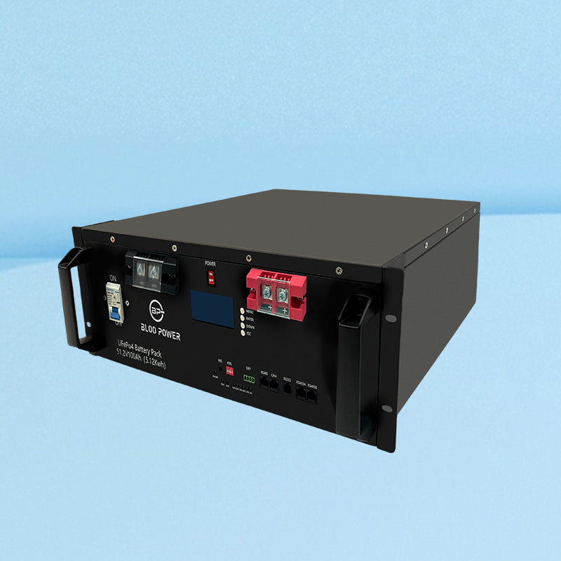 5Kwh Off Grid Rack Mounted Solar Lithium Battery BP-HP-5KWH-B - Art. 29720