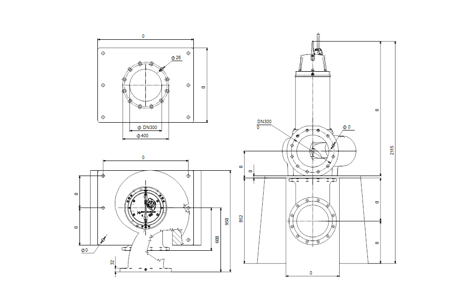 GRUNDFOS Tauchmotorpumpe SE2.125.300.130.6.52E.N.51D.A Nr. 99776997