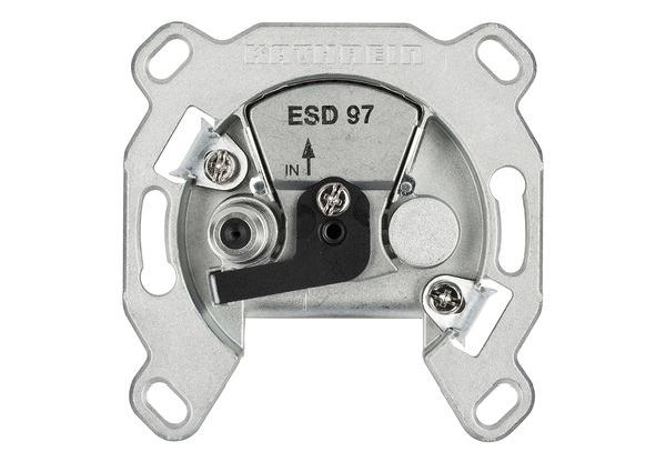KATHREIN Digital Systems Breitband-Einzelanschlussdose ESD 97 1-Loch -Art. 21110034
