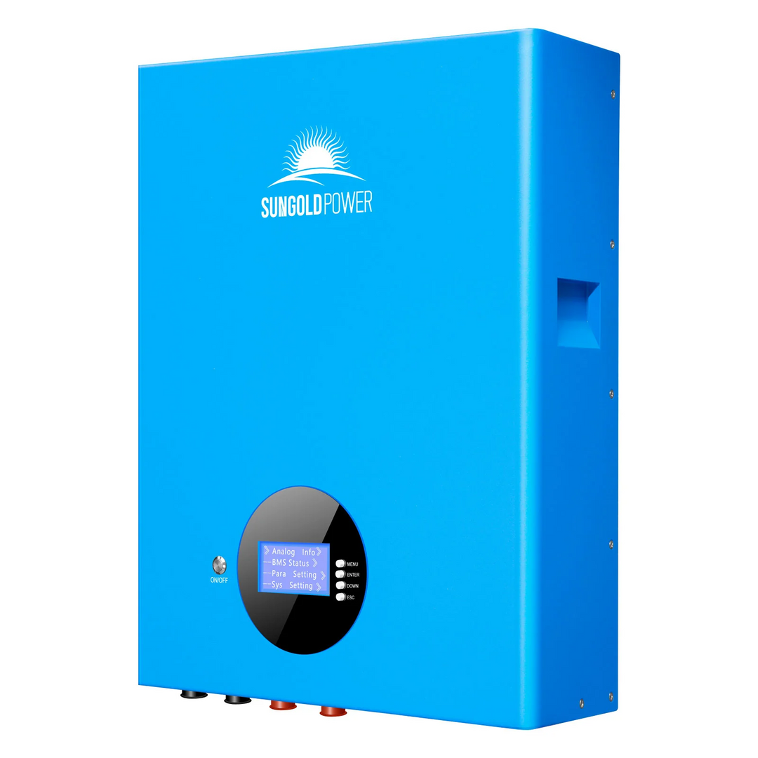 Sun Gold Power Inc - Speicher - 5.12KWH Powerwall LiFePO4 Lithium Battery SG48100M SG48100M - Art. 37032