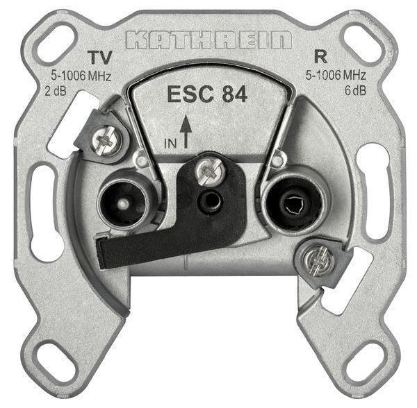 KATHREIN Digital Systems Einzelanschlussdose ESC 84 2fach -Art. 21110009

