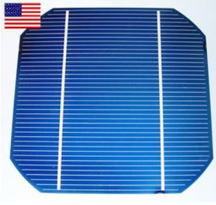 DMSolar, LLC - Zellen - 5" Monocrystalline Solar Cell DMS-125M-280 - Art. 28218