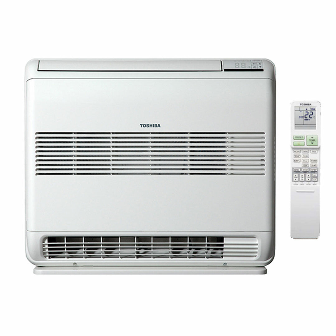 Toshiba Standgerät J2 12000+12000 BTU – Multisplit-Klimagerät (2x), 5,2/5,6 kW, R32, A++/A++