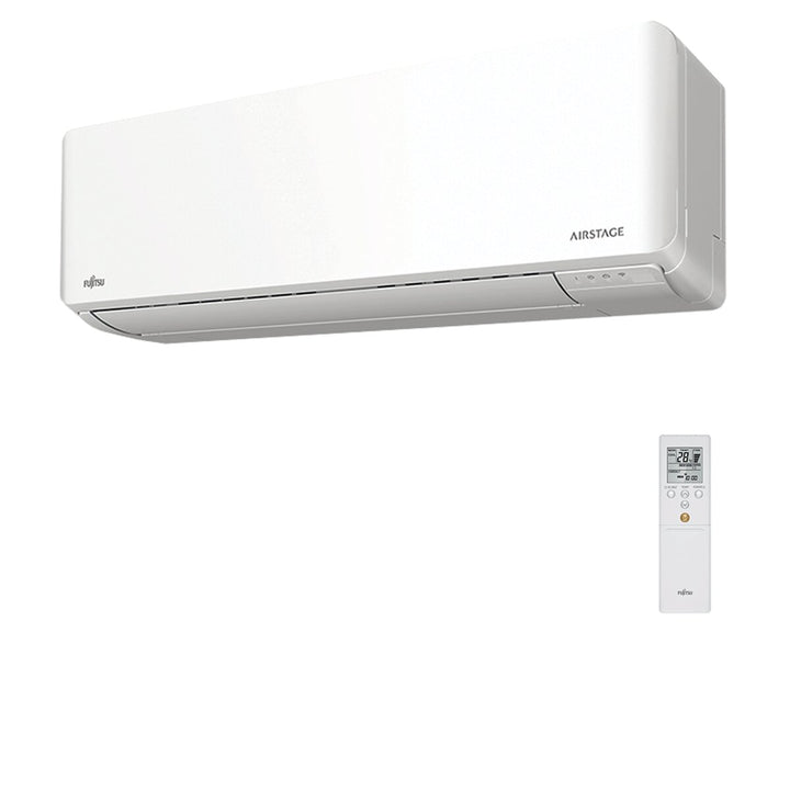Fujitsu Serie KMCG WiFi 9000+9000 BTU – Multisplit-Klimagerät (2 Innengeräte), 5/5,6 kW, R32, A+++/A++, WLAN