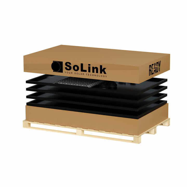 SoLink Ready 1500 - Trifase WiFi – Photovoltaik-Wechselrichter-Set (ohne Speicher), Wechselrichter 10 kW, Drehstrom, WLAN
