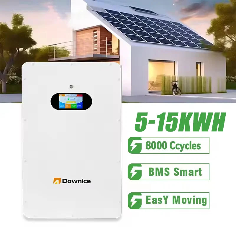 Yichun Dawnice Manufacture and Trade Co., Ltd. - Speicher - 5kwh 10kWh Lithium Ion Battery Home Power Wall ... 10KWh LiFePo4 Battery - Art. 38455