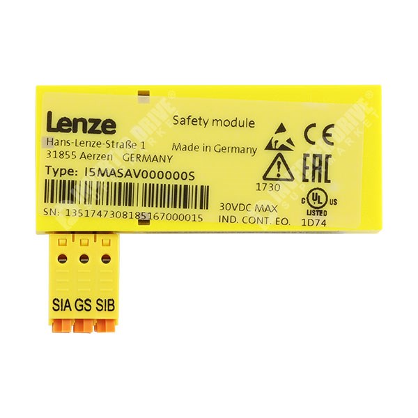 Lenze I5MASAV000000Si550 STO Optional Module