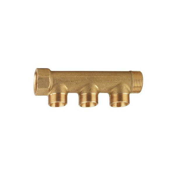 Arteclima Kollektor M/F 3/4" DREI seitliche Ableitungen Stecker 24X19 AC60134C