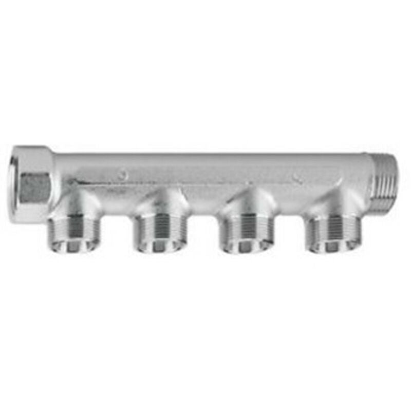 Arteclima Heizkollektor 4-WEGE 1" verchromt AC6021C