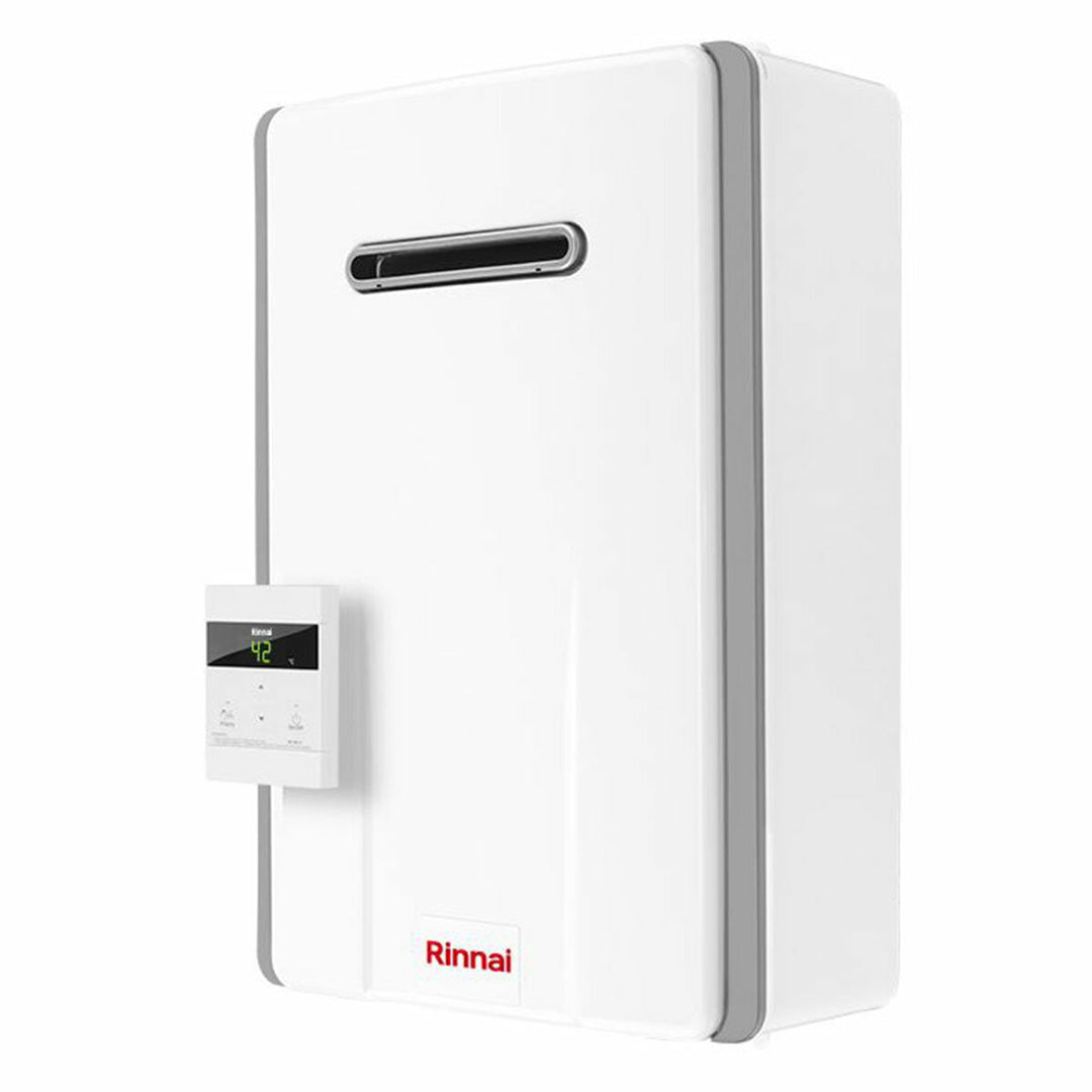 Rinnai Infinity 14e elettronico geschlossene Brennkammer per esterni – Gas-Durchlauferhitzer, 14 l/min, Erdgas, Energieeffizienzklasse A
