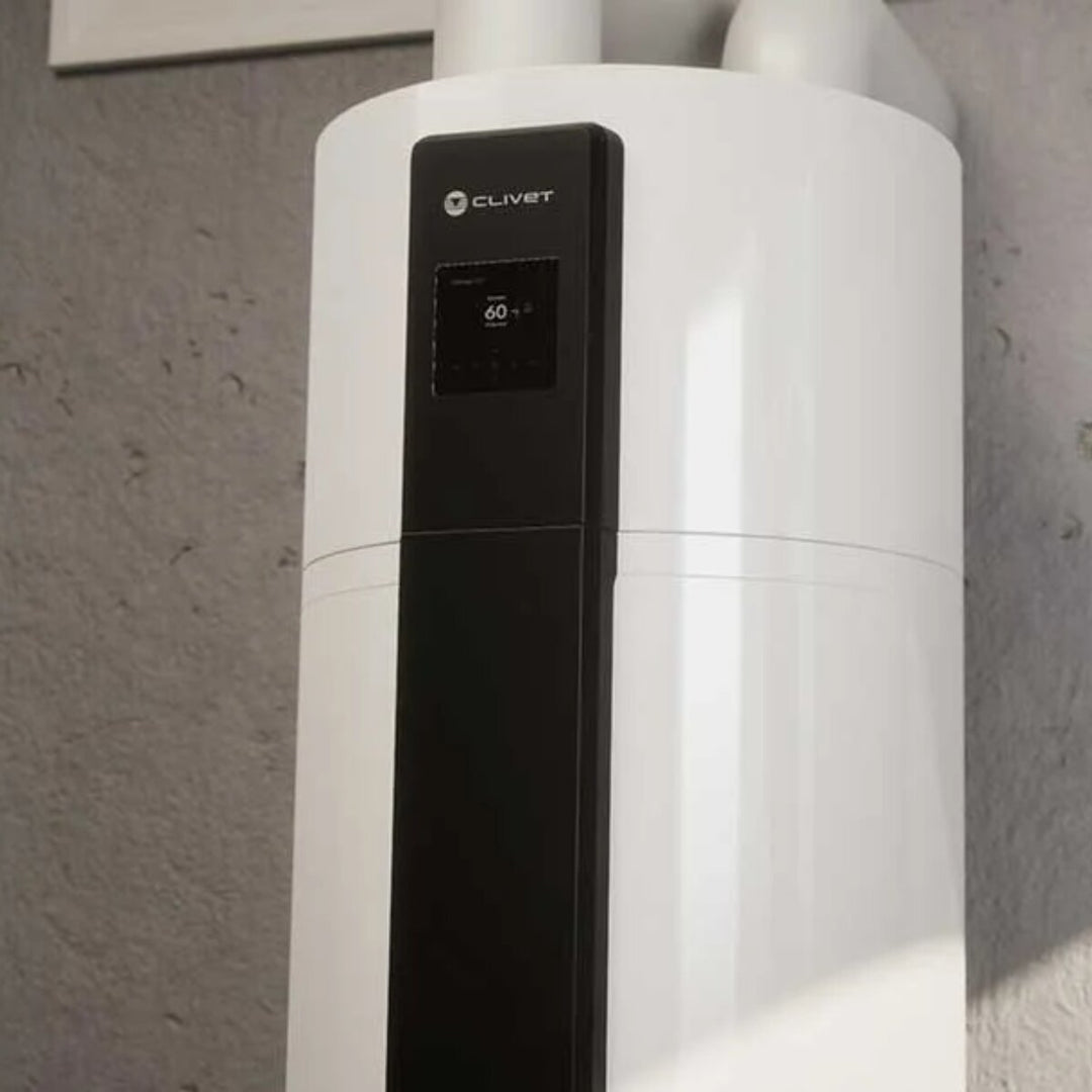 Clivet AQUA F R290 – Warmwasserbereiter mit Wärmepumpe, 300 Liter, Energieeffizienzklasse A+