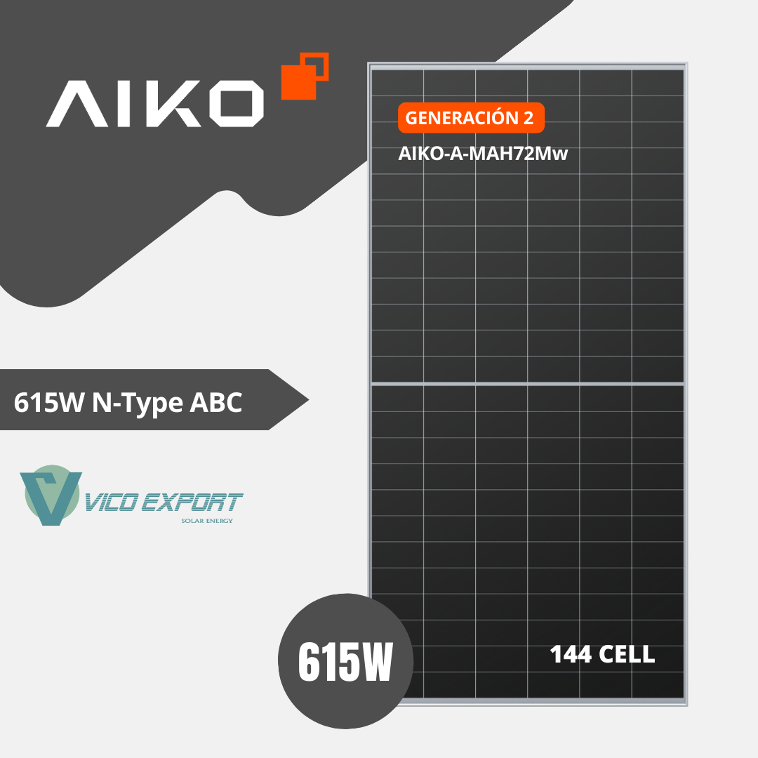 PV-Modul 615W Aiko Solar N-Type (AIKO-A615-MAH72Mw)