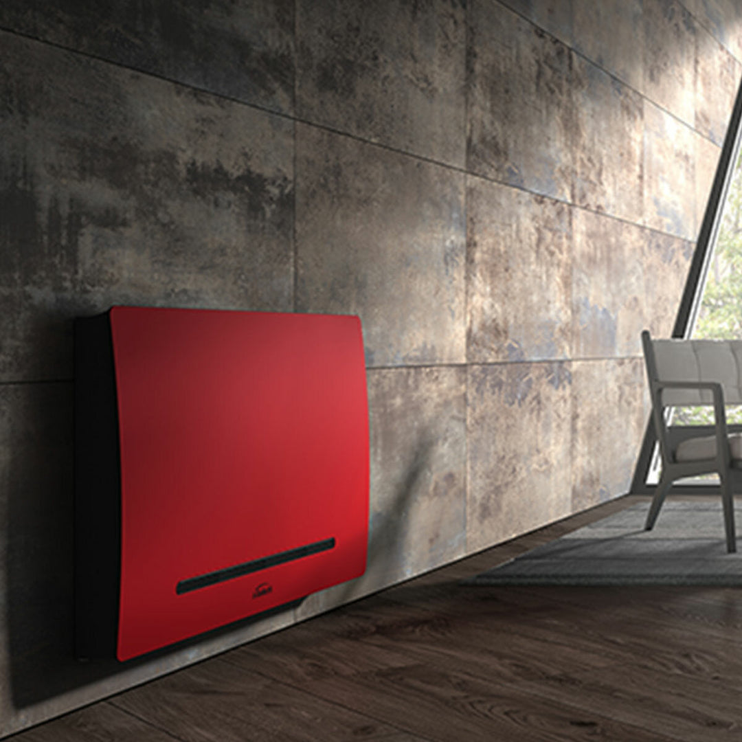 Galletti ART-U Metallic Skin Red 40 – Gebläsekonvektor (Bodengerät), 3,21/3,12 kW, Inverter