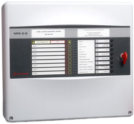 HONEYWELL Life Safety (Notifier) NFS-8 Konventionelle Brandmelderzentrale 8 Zonen