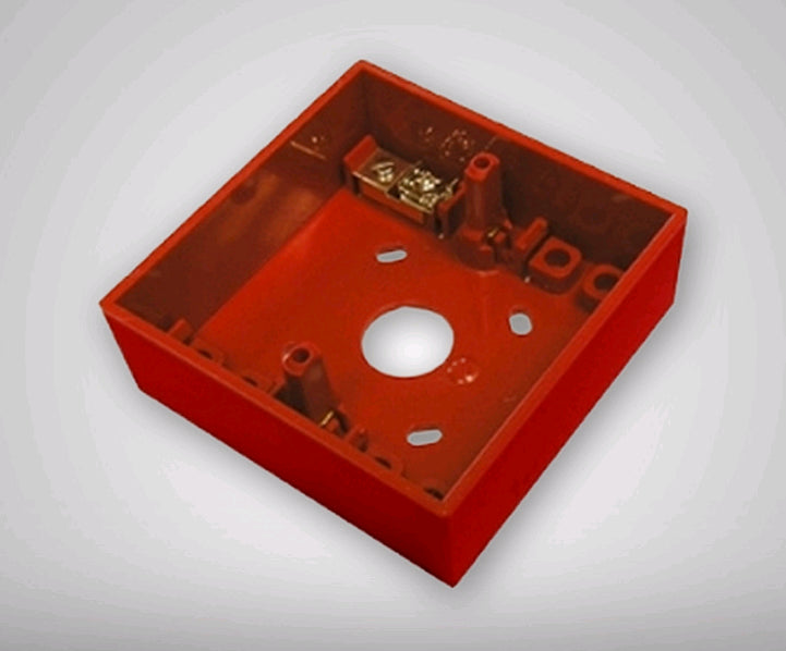 HONEYWELL Life Safety (Notifier) Aufputzgehäuse für konventionellen Handmelder Rot, Typ SR0T