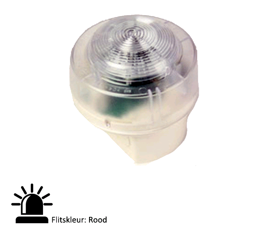 HONEYWELL Life Safety (Notifier) Enscape Wandblitz LED weiß-rot 12-29Vdc, 26mA IP65 Sockel