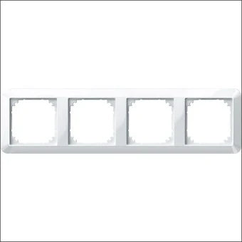 SCHNEIDER 389419 Abdeckrahmen Schalterprogramm 10.1 mm