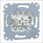 SCHNEIDER MEG5220-0460 Bedienelement / Zentralplatte Schalterprogramm 55 mm