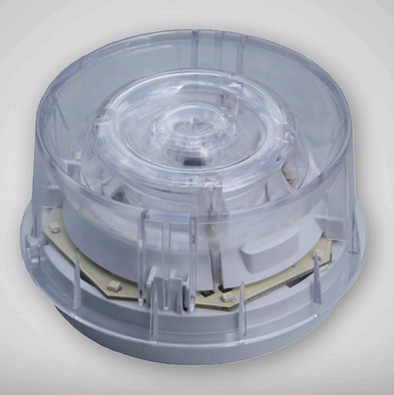 HONEYWELL Life Safety (Morley-IAS) MI-WSS-PC-I Echolot + Blitz mit transparenter ISO-Linse