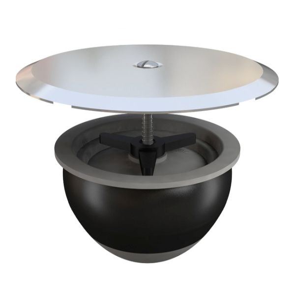 Superkappe mit Bonomini-Platte D.130 6910PP13RG2