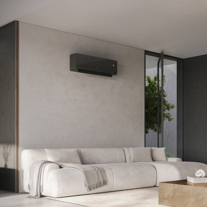 LG ARTCOOL Black AI 9000 BTU – Split-Klimagerät, 2,5/3,2 kW, R32, A+++/A+++, WLAN, Schwarz