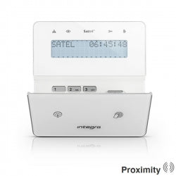 Beveiliging Discount INT-KWRL-WSW Drahtloses LCD-Bedienteil mit Proximity-Funktion