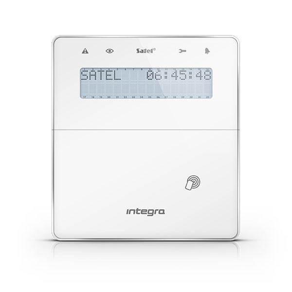 Beveiliging Discount INT-KWRL-WSW Drahtloses LCD-Bedienteil mit Proximity-Funktion