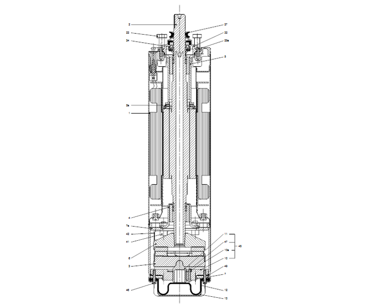 GRUNDFOS Unterwasserpumpe SP 30-8 Nr. 13A16908