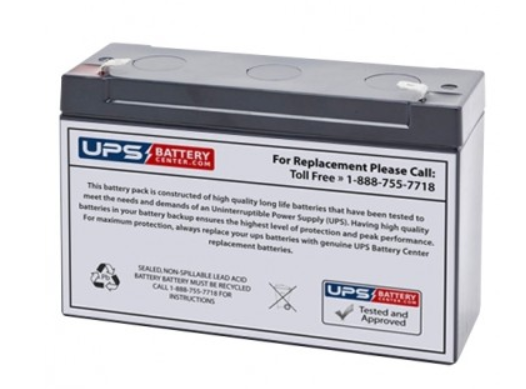 UPS Battery Center Ltd. - Speicher - 6V 10Ah with F2 Terminals TLV6100F2 - Art. 37488