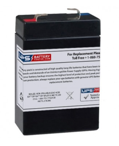 UPS Battery Center Ltd. - Speicher - 6V 2.8Ah with F1 Terminals TLV628 - Art. 37458