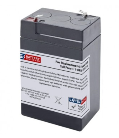 UPS Battery Center Ltd. - Speicher - 6V 4.2Ah with F1 Terminals TLV642 - Art. 37460