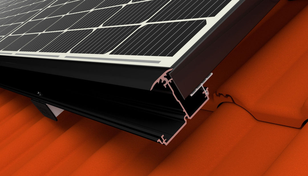 SOL-50 XXL-Horizontalprofil 4m schwarz Premium VE 54 Stück -Art. 102105/54