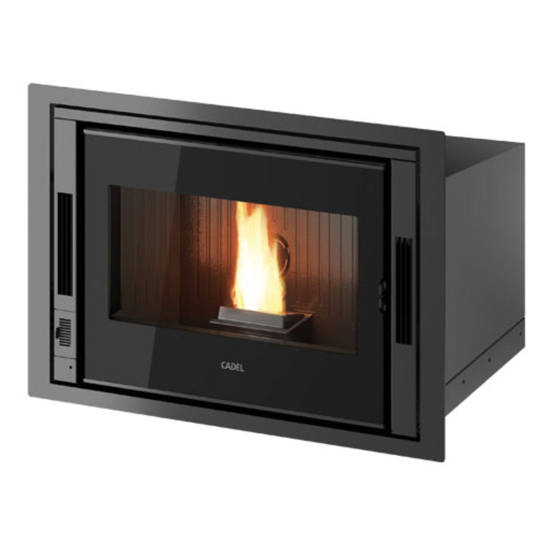 Cadel Zefiro 9 luftgeführt canalizzabile – Pelletofen, 9 kW, WLAN