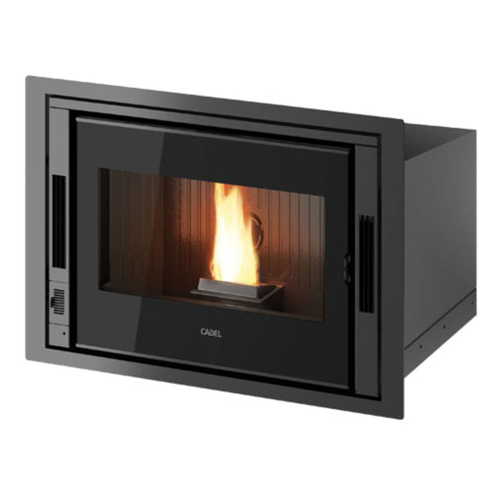 Cadel Zefiro 9 luftgeführt canalizzabile – Pelletofen, 9 kW, WLAN