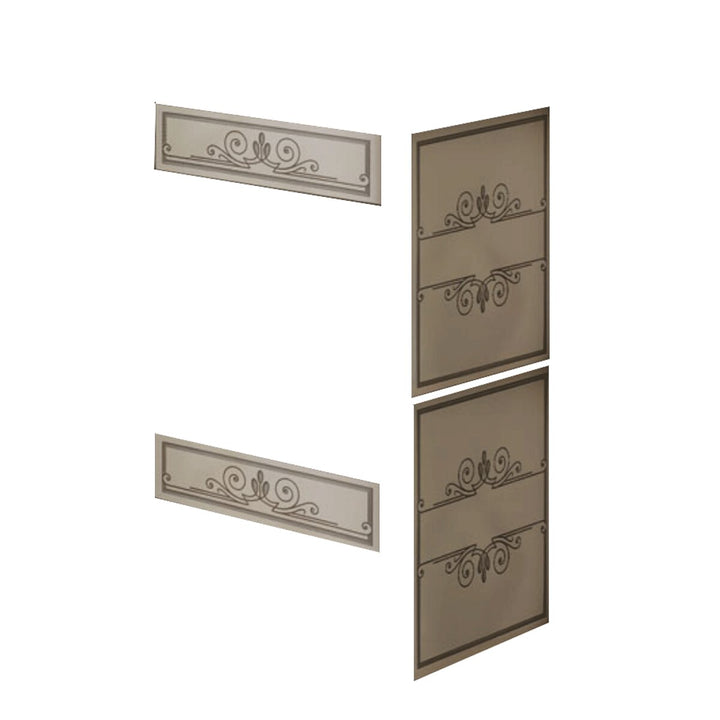 EK63 Gruppo Edilkamin – Holzofen, 11 kW, Taupe