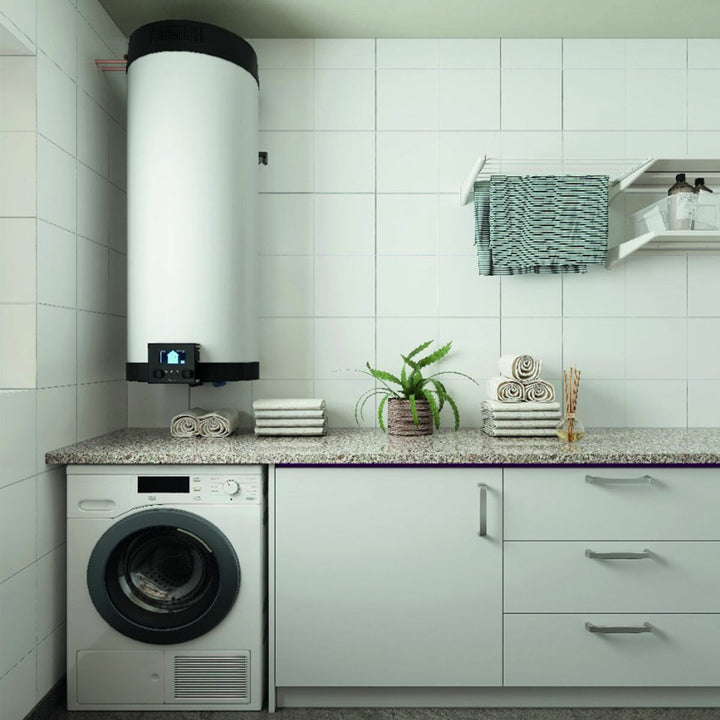Daikin Multi+ System für Klimatisierung und Warmwasser - Innengeräte Stylish Weiß 7000+7000 BTU Speicher 90L – Multisplit-Klimagerät (2 Innengeräte)