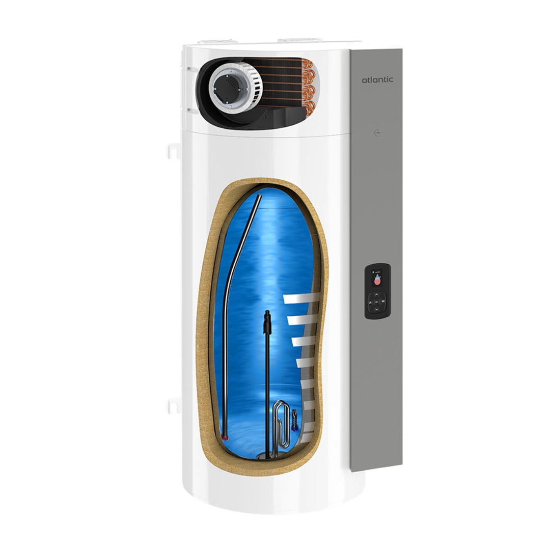 Atlantic Calypso VM R290 WiFi – Warmwasserbereiter mit Wärmepumpe, 150 Liter, Energieeffizienzklasse A+, WLAN