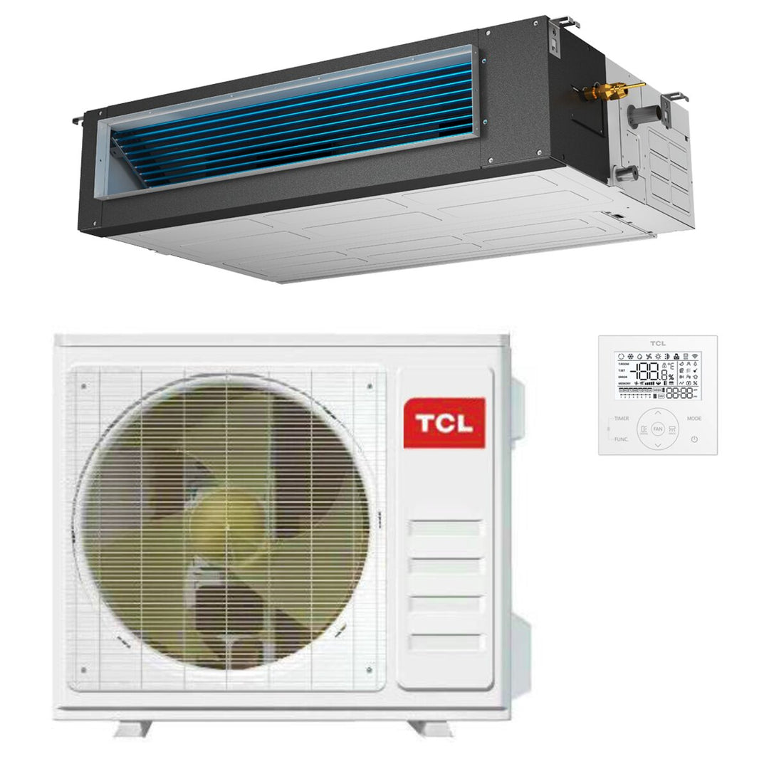TCL Kanalgerät Serie D 48000 BTU – Split-Klimagerät, 14,07/16,12 kW, R32, A++/A+, WLAN