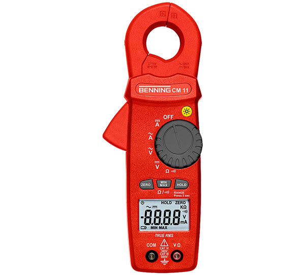 Solarics_BENNING Zubehör CM 11 DIGITAL CURRENT CLAMP MULTIMETER TRUE RMS MILLIAMPERE-STROMZANGEN-MULTIMETER