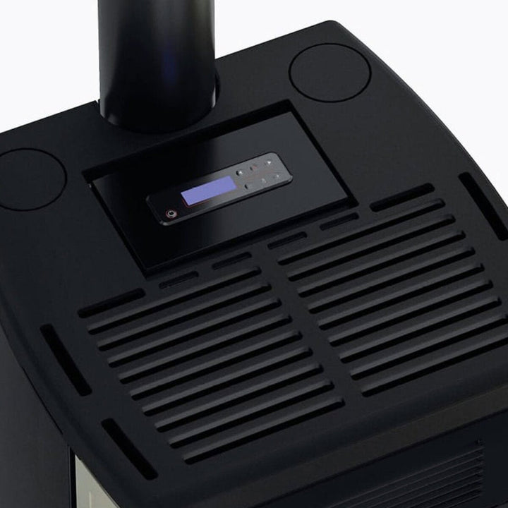 Cadel Atena Plus 12 luftgeführt, kanalisierbar – Pelletofen, 12 kW, WLAN