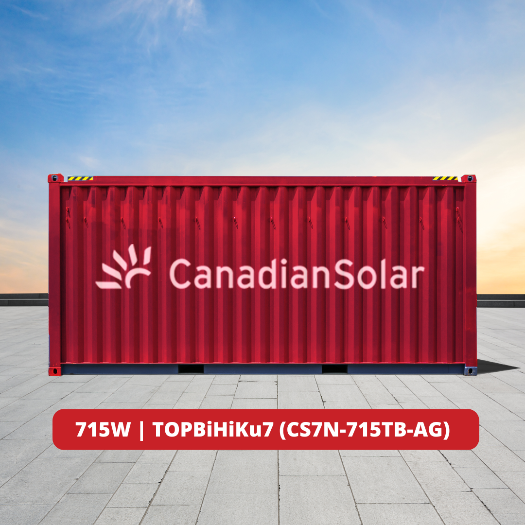 PV-Modul 715W Canadian Solar TOPBiHiKu7 (CS7N-715TB-AG) Bifazial N-Type TopCon