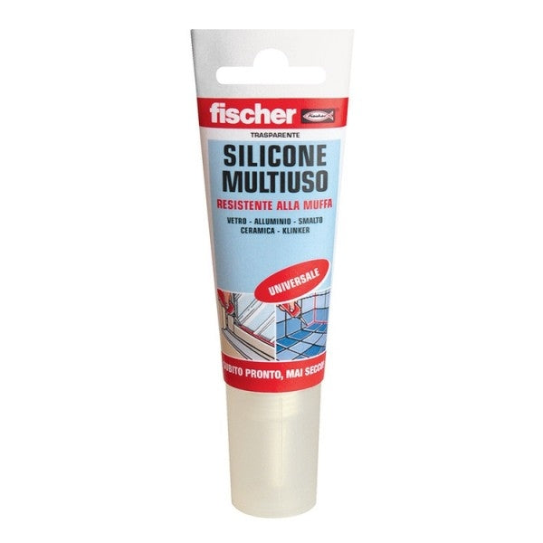 Fischer Transparentes Anti-Schimmel-Silikon ML 280 9219