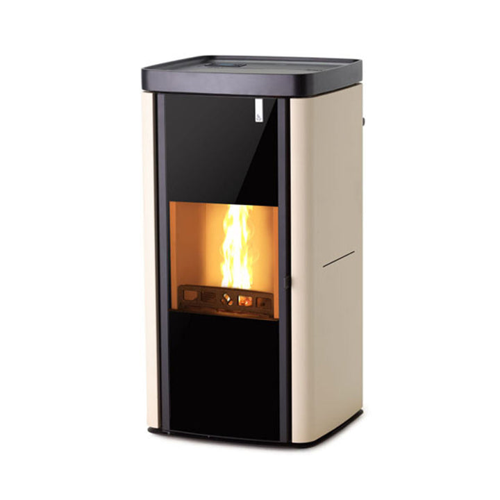 Girolami Soft 22 avorio – Holzofen (wasserführend), 22 kW, Elfenbein